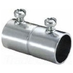 Bridgeport Fittings 245 Set-Screw Coupling Zinc Plated Steel EMT Conduit 2 in. Replacement MPN 245