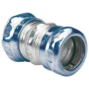 Bridgeport Fittings 269-SRT Raintight Compression Coupling Steel EMT Conduit 4 in. (Topaz 670SRT)