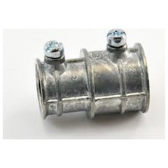 Bridgeport Fittings 290-DC Combination Coupling Set-Screw Zinc Die Cast EMT to Rigid/IMC Conduit 1/2 in.