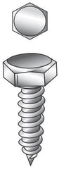 Cully 57024J 1/4 x 1-1/2 Lag Screw, Hex Head, Zinc Plated, Jar