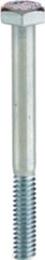 CULLY 55012J 1/4-20 x 3/4 Tap Bolts, Hex Head, Full Thread, Grade 2, Zinc Plated