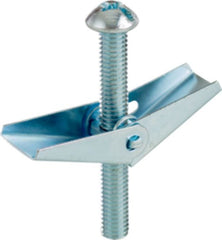 CULLY 58648J 3/8-16 x 3 Toggle Bolts and Wings Round Head Slotted Zinc Plated Jar