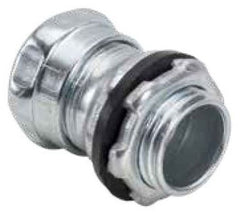 Southwire 651SRT EMT Conduit Connector Compression Type 1/2 Steel Raintight Connector