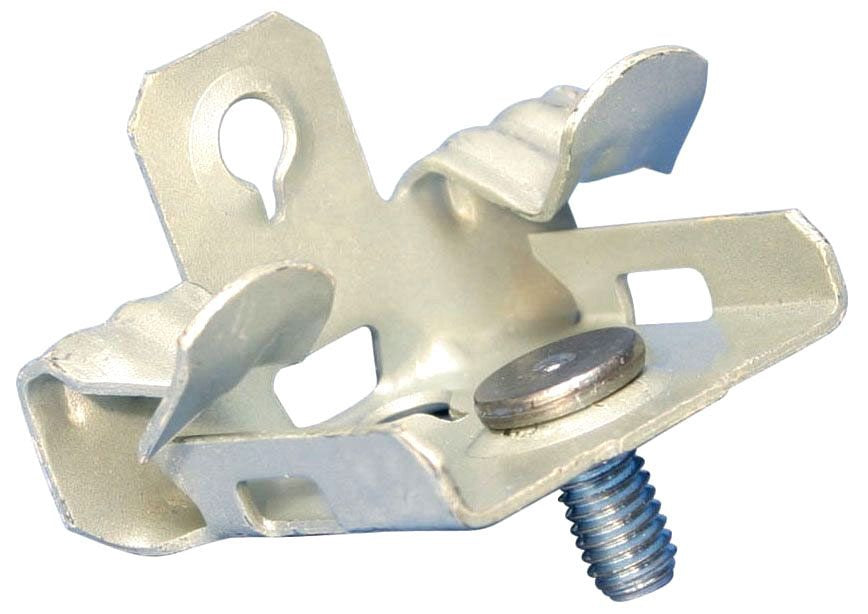 Erico M58S Hammer-On Flange Clip 1/4 Stud 5/16-1/2 Flange