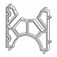 Ipex IS3545 Interlocking Spacer PVC 2 x 3 in.