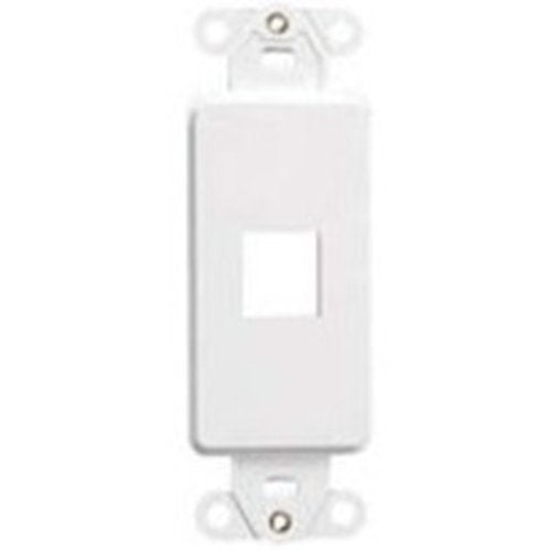 Leviton 41641-GY QuickPort Decora Insert, 1-Port, Gray