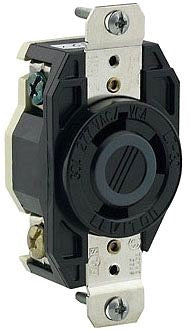 Leviton 2630 Locking Device Receptacle 30 Amp 277 Volt V-0-Max