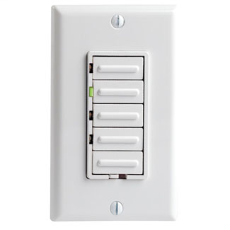 Leviton 6161-W 4 Level Dimmer 120 Volt - 4 Level Dimmer