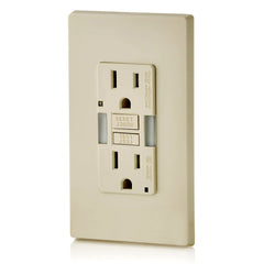 Leviton GFNL1-T 15 Amp 125 Volt Receptacle Outlet 20 Amp Feed-Through