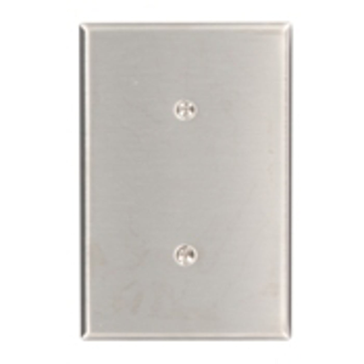 Leviton 84119-40 1-Gang No Device Blank Wallplate Oversized 302 Stainless Steel