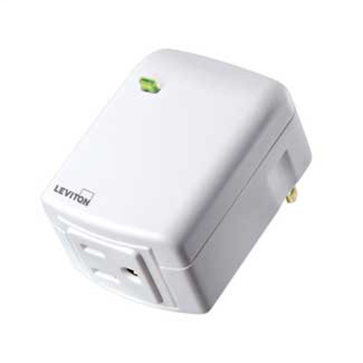 Leviton DW15A-1BW Plug-In Outlet With Wi-Fi 15A 120V