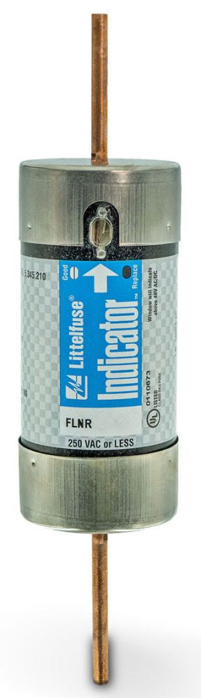 Littelfuse FLNR500ID 50 Amp 250 VAC 125 VDC Class RK5 Dual Element Time Delay Fuse with Indicator