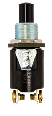 NSI Industries 76020PS Momentary Pushbutton Switch 3/4 Amp at 125 VAC 1/4 Amp at 250 VAC