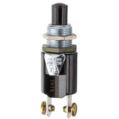 NSI Industries 76020PS Momentary Pushbutton Switch 3/4 Amp at 125 VAC 1/4 Amp at 250 VAC