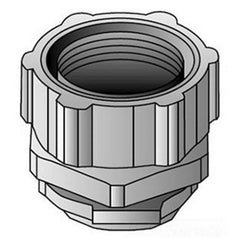 O-Z/Gedney 4Q-300 3 Inch Straight LFMC Connector