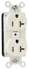 Pass & Seymour PT5362LA PlugTail Spec Grade Duplex Receptacle 20A 125V Light Almond