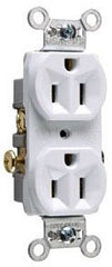 Pass & Seymour CR15W Straight Blade Receptacle 15A 125V Duplex Receptacle