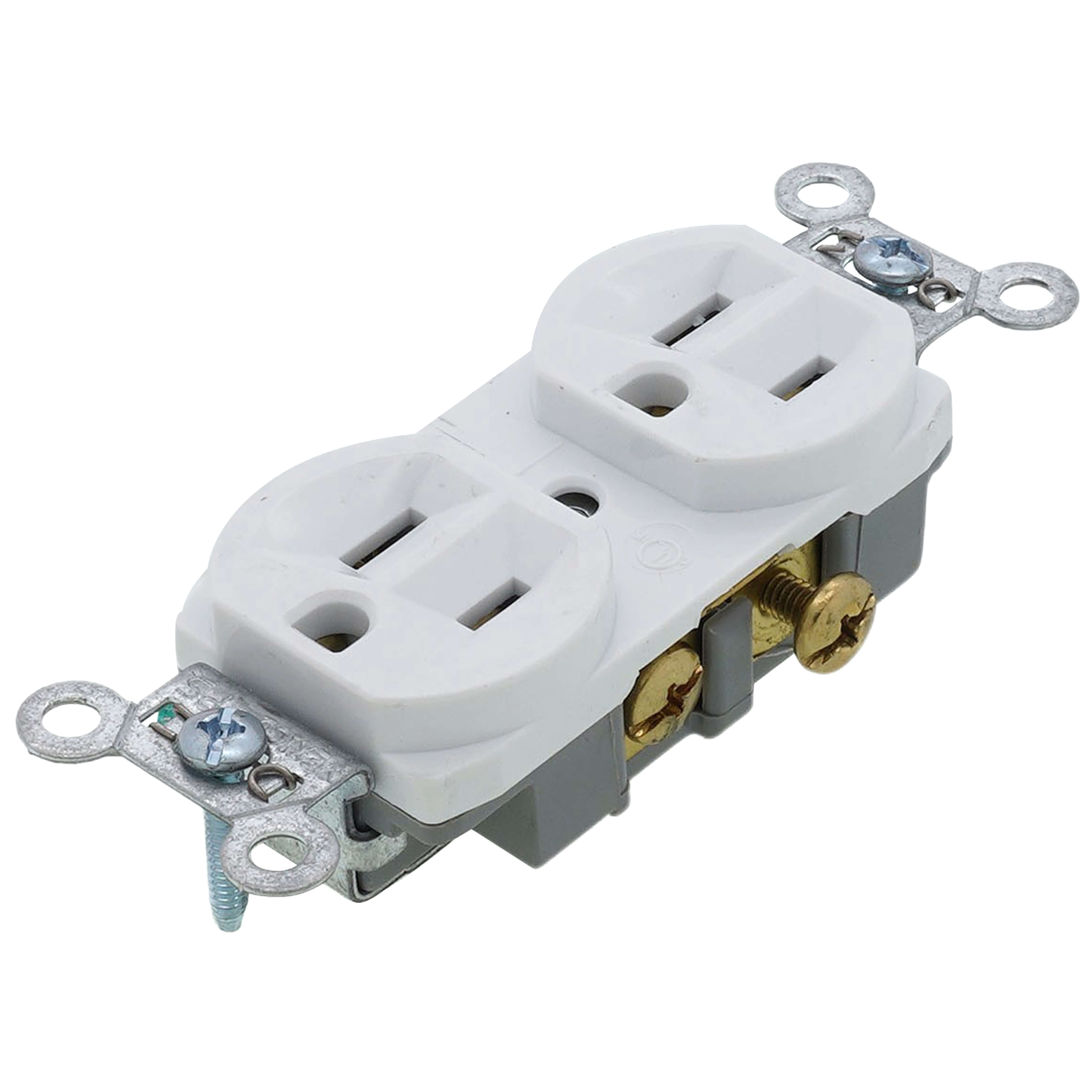 Pass & Seymour CR15W Straight Blade Receptacle 15A 125V Duplex Receptacle