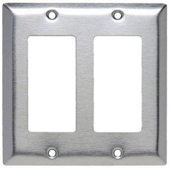 Pass & Seymour SL262 Wall Plate Standard 430 Stainless Steel