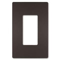 Pass & Seymour RWP26DBCC6 Radiant Screwless Wallplate 1G Dark Bronze