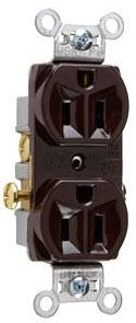 Pass & Seymour CR15 Straight Blade Receptacle 15A 125V Commercial Grade