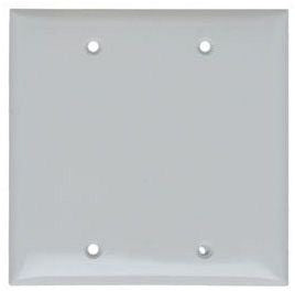 PASS & SEYMOUR SP23W 2 GANG WALL PLATE WHITE