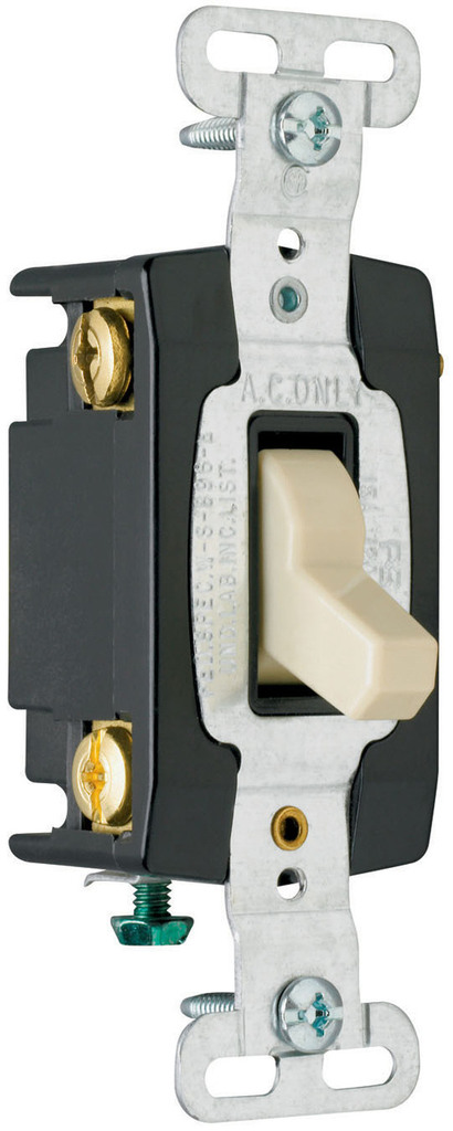 Pass & Seymour CSB15AC4I Toggle Switch 15 Amp 120/277V 4-Way