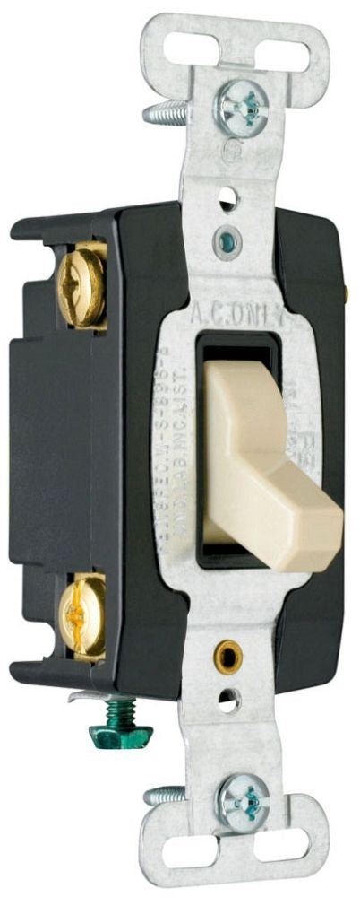 Pass & Seymour CSB15AC4I Toggle Switch 15 Amp 120/277V 4-Way