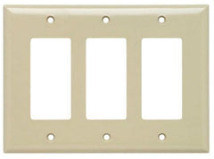 Pass & Seymour SPJ263I 3-Gang 3-Decorator Wallplate