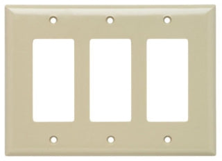 Pass & Seymour SPJ263I 3-Gang 3-Decorator Wallplate