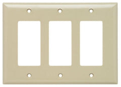 Pass & Seymour SPJ263I 3-Gang 3-Decorator Wallplate