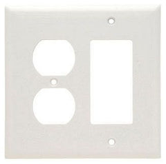 Pass & Seymour SPJ826W Wall Plate Power 2G Duplex/Decor Plate Replacement MPN