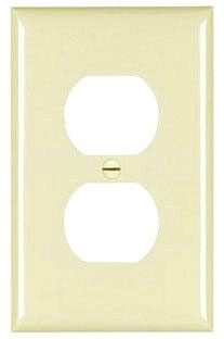 Pass & Seymour TPJ8GRY Wall Plate Powered Jumbo