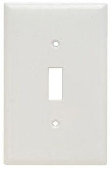 Pass & Seymour SPJ1W Wall Plate Power (1) Toggle Switch