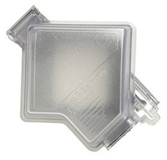 Pass & Seymour WIUCED20CL Extra Heavy-Duty While-In-Use Weatherproof Cover, 2 Gang - Clear