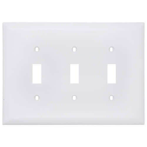 Pass & Seymour TPJ3W 3-Gang Toggle Wall Plate Power Each Replacement MPN