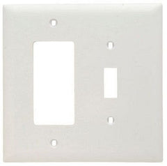 Pass & Seymour TPJ126W Wall Plate Combination Jumbo