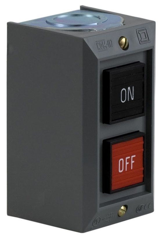 Schneider Electric 9001BG210 Control Station 600VAC 5A T-B On-Off