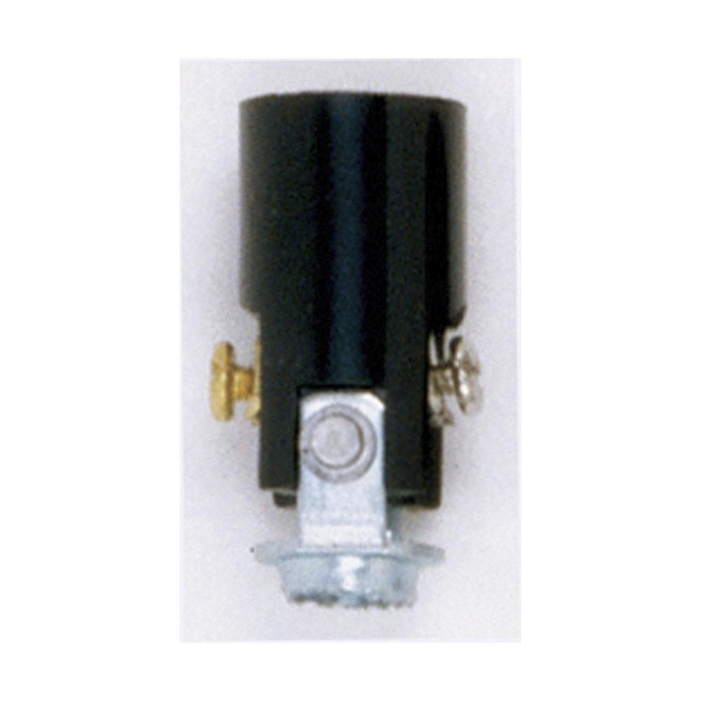 SATCO 90-422 75W Phenolic Candelabra Socket with Paper Liner