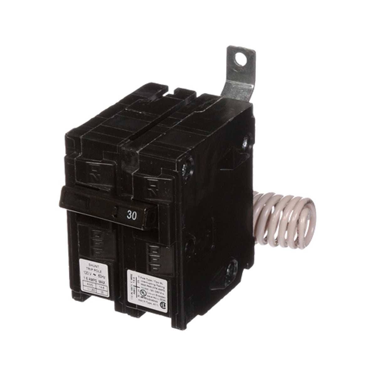 Siemens B13000S01 1-Pole 30 Amp 120 VAC 10 kA 120 Volt Shunt Trip Bolt-On Molded Case Circuit Breaker