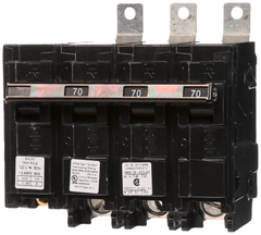 Siemens B370H00S01 240 Volt 70 Amp 22 Kaic 3-Pole Type BLH Circuit Breaker with 120 Volt Shunt