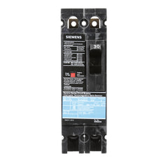 Siemens ED22B030 Low Voltage Sentron Molded Case Circuit Breaker 30A 2-Pole 10KAIC at 240V