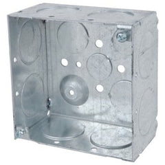 Steel City 521711 Steel Square Box 30.3 cu.in. 4 Inch x 2-1/8 Inch