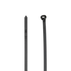 TY-RAP TYP28MX Cable Tie, Black Polypropylene for Temperatures up to 85 Degrees Celsius (185 F), Weather and Ultraviolet Resistant