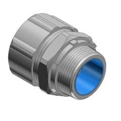 Thomas & Betts 5337 Innerduct 2 Straight Malleable Iron Insulated Liquidtight Connector