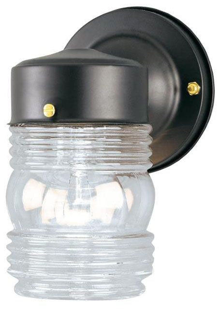 Westinghouse 6688500 Outdoor Wall Lantern 1 Light Matte Black 4.5 IN x 7.5 IN