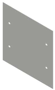 Wiegmann SCF1010 Enclosure Cover 12 Inch x 12 Inch Solid NEMA 1