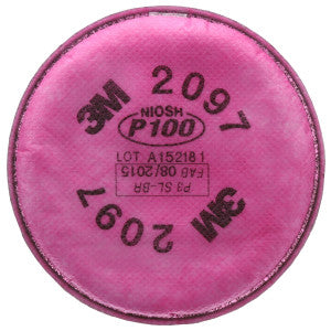 3M 2097 Particulate Filter 2097/07184(AAD) P100 with Nuisance Level Organic Vapor Relief