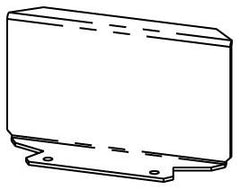 Wiremold RFB6B Walker RFB6B Blank Plate