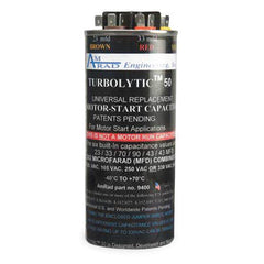 Amrad TURBOLYTIC50 Start Capacitor Up to 302 MFD x 125/330 VAC